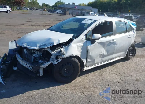 2021 Toyota Corolla Le из США, поврежденный, VIN 5YFEPMAEXMP245998